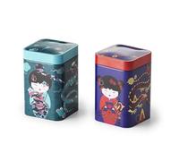 Eigenart Case Sweet Little SLG7070109 Boîte métallique carrée avec fermeture enfichable et capacité de 100 g