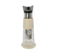 Eigenart Eve Amami 31010 Carafe en verre avec couvercle, passoire, manchette en cuir synthétique végétalien et soucoupe, sans BPA, 1,25 l