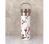 Eigenart LEEZA 11001 Cherry Blossom Gourde isotherme à double paroi en acier inoxydable avec bouchon sport et passoire, sans BPA, 500 ml