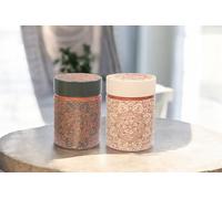 Eigenart Lot de 2 grandes boîtes Mandala (pour max. 500 g)