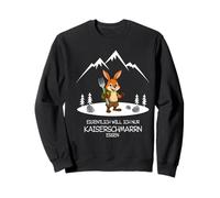 Eigentlich Will ich nur Kaiserschmarrn Essen Hiking Rabbit Sweatshirt