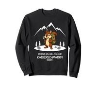 Eigentlich Will ich nur Kaiserschmarrn Essen Hiking Squirrel Sweatshirt