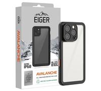 Eiger Avalanche - Boîtier de protection pour téléphone portable - étanche, extérieur - plastique, cadre TPU - noir - pour Apple iPhone 16 Pro Max