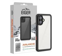 Eiger Avalanche - Boîtier De Protection Pour Téléphone Portable - Étanche, Extérieur - Plastique, Cadre Tpu - Noir - Pour Apple Iphone 16