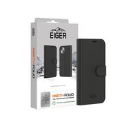 EIGER - Coque pour Apple iPhone 16 - Protection complète contre les intempéries - Noir mat