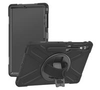 Eiger Coque pour Tab S9 FE Plus Protection Complète avec Poignée rotative à 360°