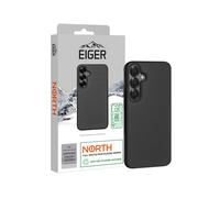 COQUE RIGIDE NOIRE ULTRA-RENFORCÉE POLYCARBONATE *DROP-TEST 4 METRES* POUR SAMSUNG GALAXY S24 / S25 - EIGER®
