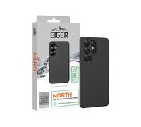 COQUE RIGIDE NOIRE ULTRA-RENFORCÉE POLYCARBONATE *DROP-TEST 4 METRES* POUR SAMSUNG GALAXY S25 ULTRA - EIGER®