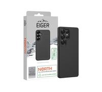 Eiger - Coque Rigide Noire Ultra-renforcée Polycarbonate *drop-test 4 Metres* pour SAMSUNG GALAXY S25 ULTRA