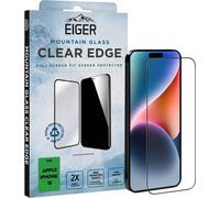 Eiger Folie Glass 3D Mountain Glass iPhone 15 Transparent