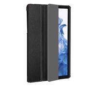 Eiger, Housse pour Galaxy Tab S7 / S8 Folio renforcé avec fonction de support magnétique, Noir