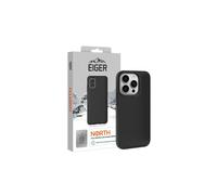 Eiger, iPhone 14 Pro Max Hard Cover avec 2 couches de protection antichute ultra-renforcée 4M, Noir