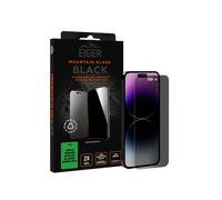 EIGER Mountain Glass - Verre Trempe Premium 2.5d Privacy pour Apple Iphone 15 Plus / 15 Pro Max / 16 Plus