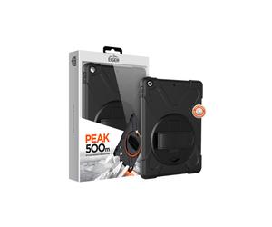 EIGER Peak Coque pour Samsung Galaxy Tab Active Pro 10.1 avec béquille rotative à 360 ° Noir 500 m