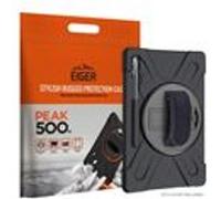 Eiger Coque robuste Peak – béquille rotative 360° pour GALAXY TAB S9+, S9 FE+, S10+ Noir G