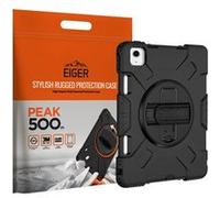 EIGER Peak Coque robuste avec béquille rotative à 360° pour IPAD 10.9 (2022-2023) Noir G
