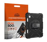 Eiger Peak Étui Robuste avec béquille rotative à 360° pour Apple iPad Mini 6 (2021) Noir 500 m