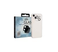 Eiger, protection de caméra pour Apple iPhone 13 en verre trempé 3D premium, noir transparent