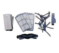 Eighosee 1 brosse à rouleau, 6 brosses latérales HEPA 6 filtres primaires pour aspirateur 11 S Robovac 30 30C 15C Accessoires