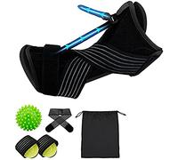 Eighosee 1 Ensemble ChevillèRe Universelle Support de Pied Ceinture Arc Support Manchon Nuit Attelle pour Tendinite D'Achille