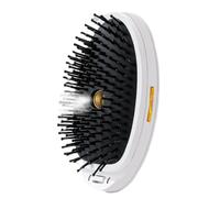 Eighosee 1 PCS Peigne à Cheveux Ionique à Vapeur Portable Universel Anti-Statique, Peigne de Massage à Vibration Électrique avec Ionique