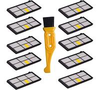 Eighosee 10 HEPA et 1 brosse de nettoyage pour robot aspirateur 800 900 Series 860 870 871 880 960 980