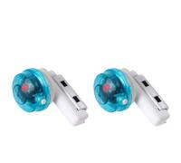Eighosee 2 Pièces Canne à Pêche Électronique Lumière Extérieure Alarme de Morsure de Poisson Lumière Antidérapante Canne à Pêche Lumière Induction Facile à Installer Facile à Utiliser