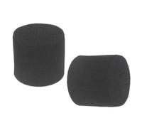Eighosee 2pcs Éponge Bouchons pour Tubes D'Évent de Haut-Parleur, Tubes Bass Reflex, Évents de Haut-Parleur Woofer, Améliore la Phase des Basses