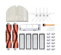 Eighosee 4 brosses latérales + 2 brosses + 4 filets filtrants + 6 serpillères + 12 filtres pour aspirateur robot S50 S55 S60 T4 T6