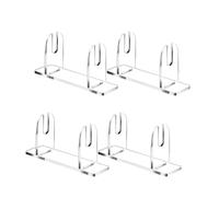 Eighosee 4 PCS Affichage de Ventilateur en Acrylique Support de Ventilateur de Main Chinois Japonais Pliable.