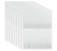 Eighosee 8 Feuilles de Transferts Pailletés Thermocollants, Comprenant 16 Appliques en Cristal pour Décorer les Tissus.