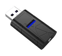 Eighosee Adaptateur USB Bluetooth pour, Adaptateur éMetteur RéCepteur Audio Bluetooth 5.0 Dongle pour //PC//