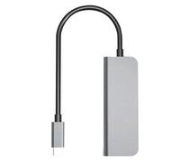 Eighosee Adaptateur USB C vers 4K Type-C 4-en-1 multi-ports Hub multifonction convertisseur pour ordinateurs portables