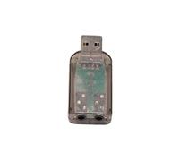 Eighosee Adaptateur USB vers micro 3,5 mm pour casque stéréo 3D carte son PC
