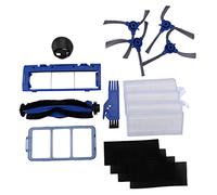 Eighosee Balayeuse Latérale Brosse Couvercle Filtre Éponge Outil Kit pour 11 S Robovac 30 30C 15C Aspirateur Accessoires