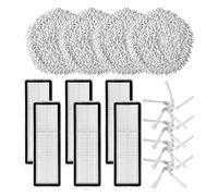Eighosee Brosse latérale en tissu pour aspirateur robot W10/W10 Pro Accessoires