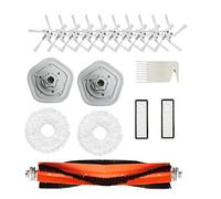 Eighosee Brosse Latérale Filtre Hepa pour W10 W10 Pro Robot Aspirateur Accessoires
