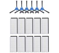 Eighosee Brosses latérales pour aspirateur RoboVac 11S, RoboVac 15T, RoboVac 30, RoboVac 30C, RoboVac 15C, RoboVac 12, RoboVac 35C Robovac
