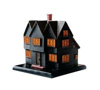 Eighosee Brûleur D'Encens Salems Witch House Massachusetts Witch House pour Halloween Noël Vacances Ornement Brûleur D'Encens 1 Pièce