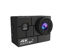 Eighosee Caméra d'action EIS 4K 60 fps avec écran IPS de 2 pouces, 24 MP anti-secousses, étanche, caméra de sport avec télécommande sans , angle large de 170 degrés