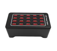 Eighosee Chargeur USB 20 Ports HUB 100W Universel Mural Bureau Station de Charge Dock pour Téléphone Portable Adaptateur Secteur Prise UE