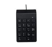 Eighosee Clavier Numérique Filaire Numéro 18 Câble USB pour Ordinateur Portable Travail à Domicile