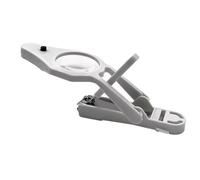 Eighosee Coupe-Ongles avec Loupe à Lumière LED pour Personnes Âgées et Enfants, Cadeau Parfait, Coupe de Précision Améliorée