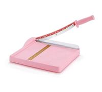 Eighosee Coupe-Papier, Coupe-Papier avec Protection, Coupe-Papier de 12 Pouces pour Papier Cartonné, Carton, Vinyle (Rose)