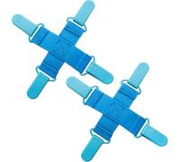 Eighosee Détangler en Draps de Lit Réduit Le 2 Pack de 2 Couvercles/Couvertures de Couette/Couvertures de L'Empellage, Tordant en Buanderie