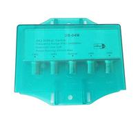 Eighosee DiSEqC Switch 4/1 HDTV Switch Distributeur satellite avec boîtier étanche