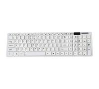 Eighosee Ensemble clavier et souris de sans 2,4 GHz Blanc