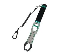 Eighosee Ensemble D'Accessoires de Pince de Pêche en Alliage D'Aluminium, Balance à Ressort, Rotation à 360 °, Outil de Préhension Réglable, Eau de Mer, Argent