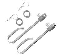 Eighosee Ensemble de Boulons de Levage de Pont GX24864 et Trunnion (2 Pièces) pour JD E130 L100 LA120 L120 Lawn Mower Tractor. Accessoires pour Bateau.