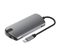 Eighosee Hub USB 5 en 1 vers hub de données de type C avec 5 ports USB 3.0 USB-C de chargement pour écran 4K pour et téléphone